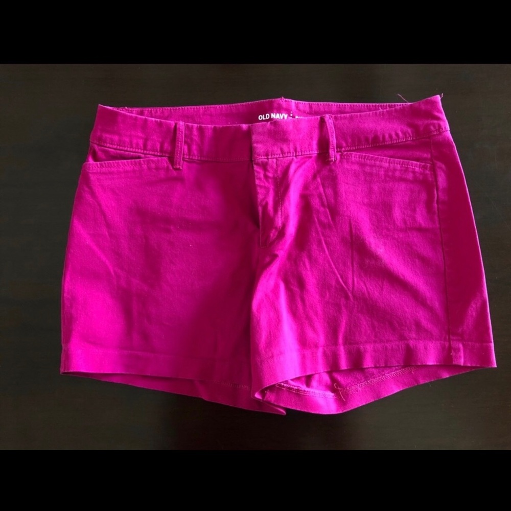 Old Navy Hot Pink Shorts 4” inseam
